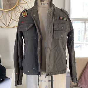 NWOT chaser military style jacket small